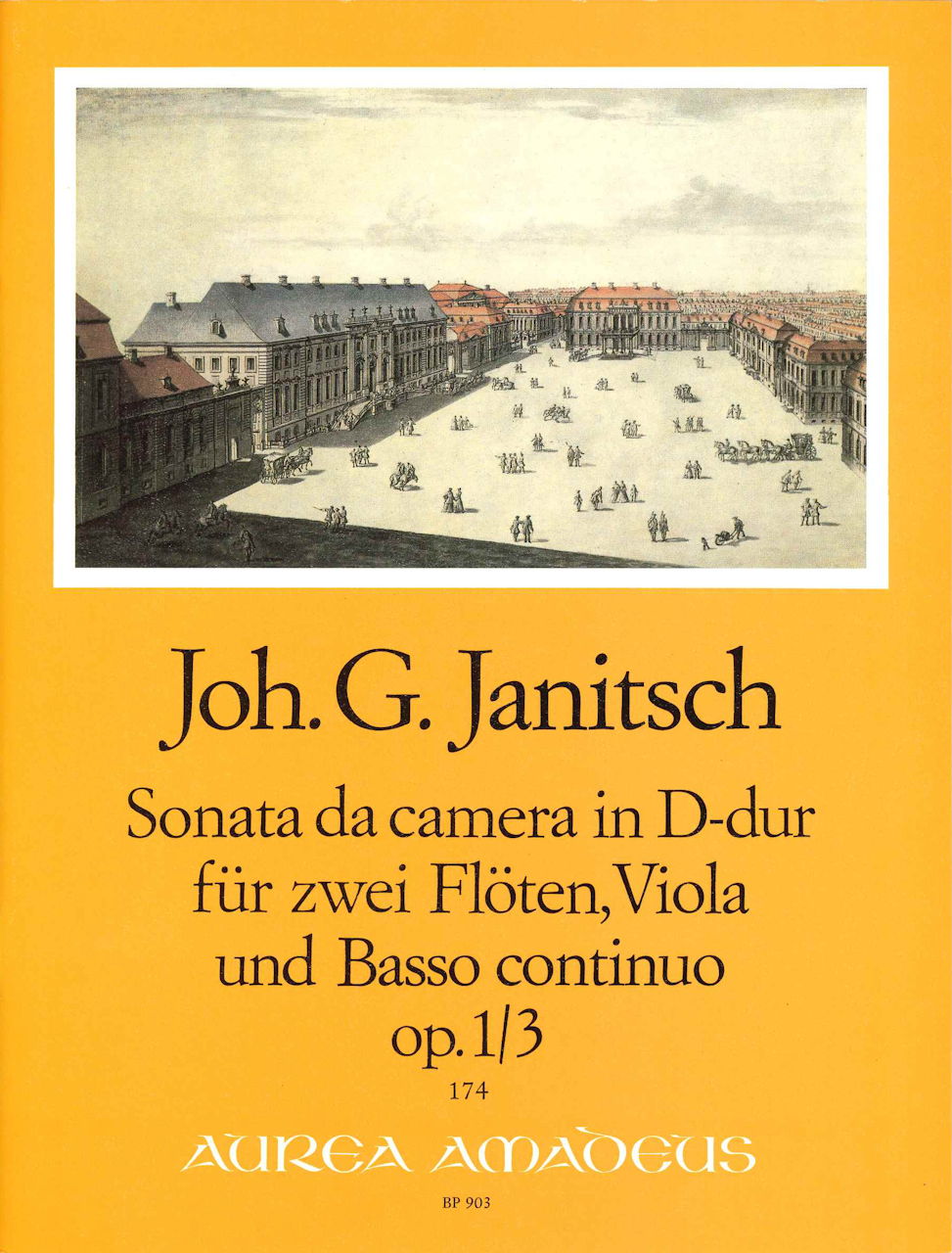 Janitsch, Sonata da camera op. 1/3 (Amadeus Verlag)