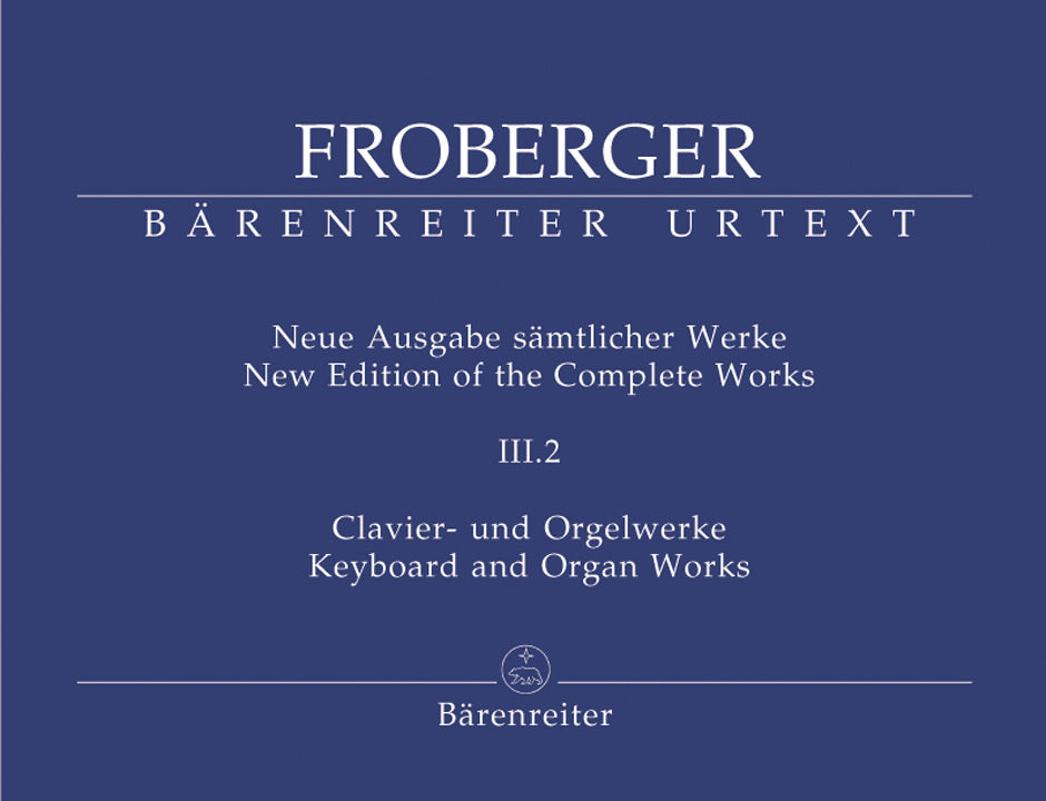 Froberger, Samtlicher Werke 3/2 (Barenreiter)