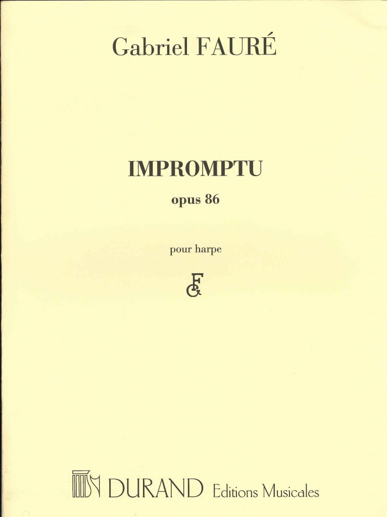 Faure, Impromptu op. 86 (Durand)