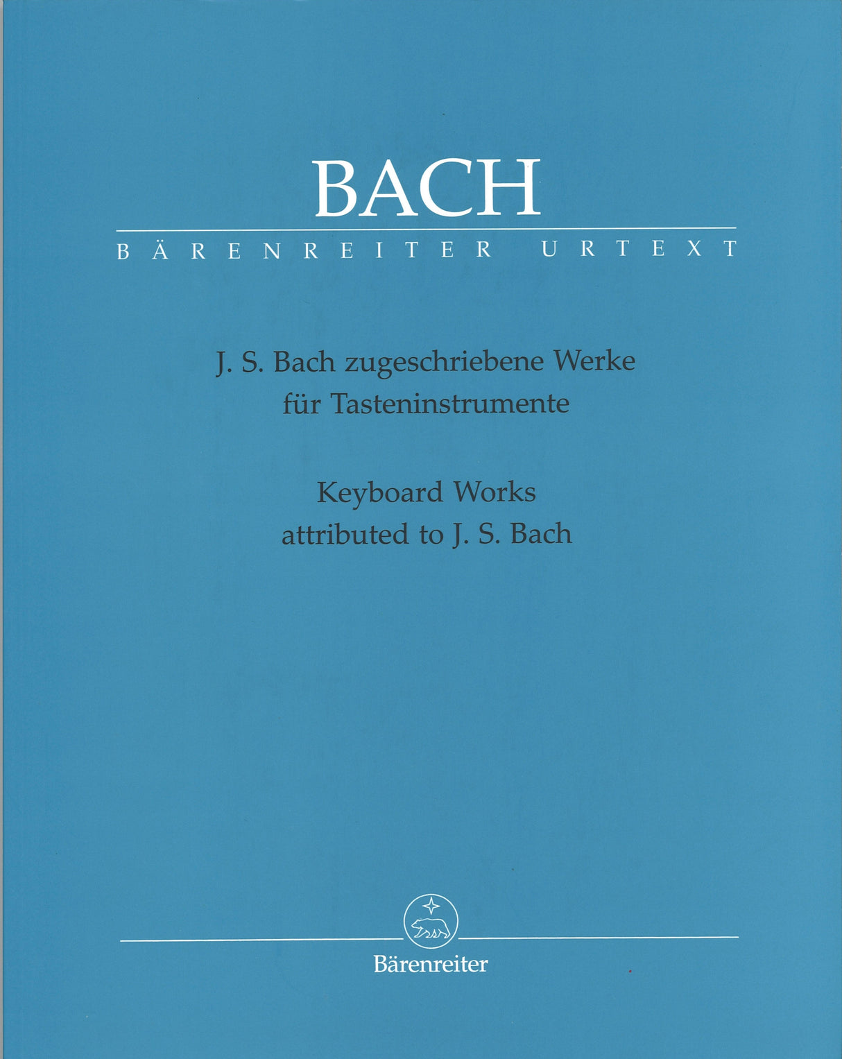 Bach, J.S. Bach zugeschriebene Werke (Barenreiter)