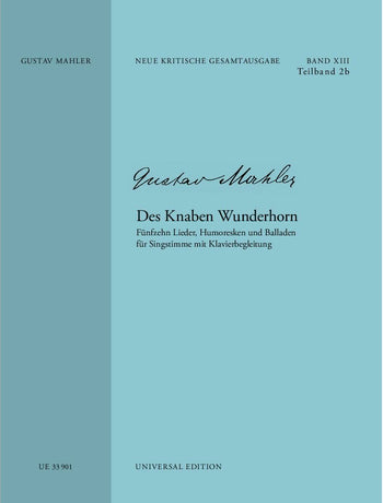 Mahler, Knaben Wunderhorn (13/2b NKG) (Universal)