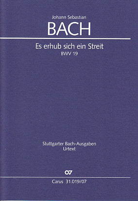 Bach, Cantata No. 19 'Es erhub sich ein (Carus)