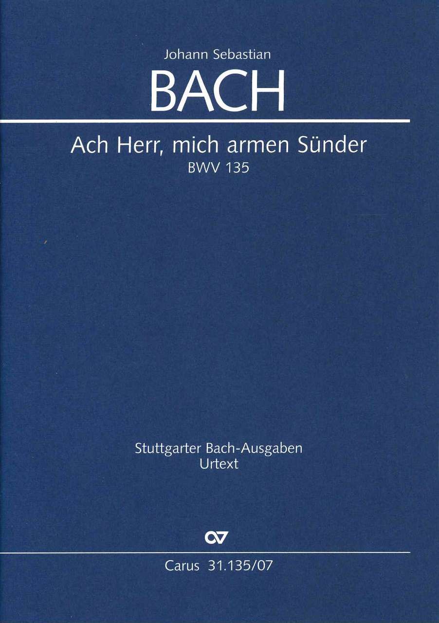 Bach, Cantata No.135 'Ach Herr, mich... (Carus)