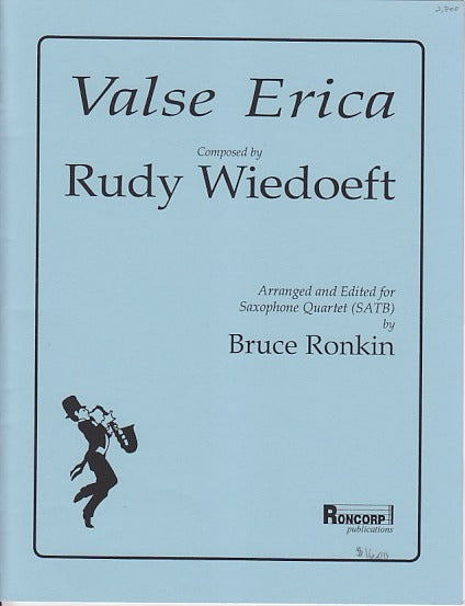 Wiedoeft, Valse Erica (SATBr) (Roncorp)