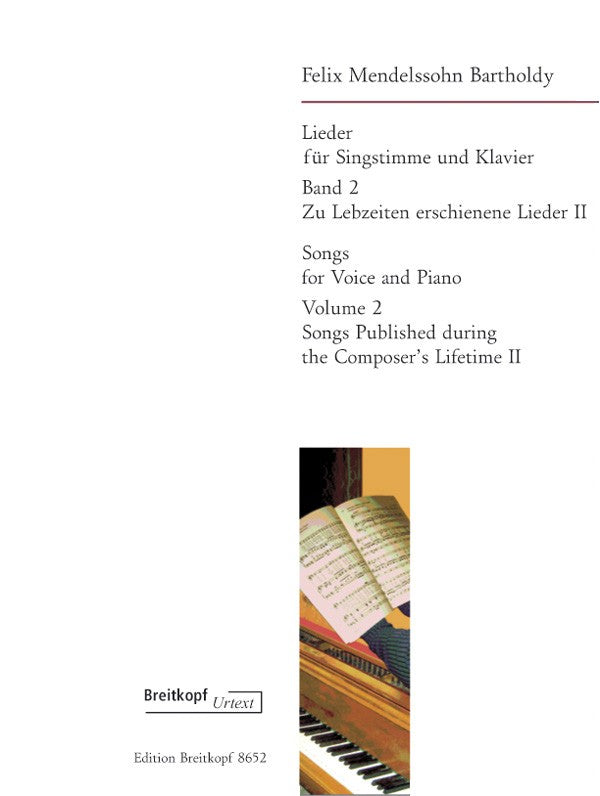 Mendelssohn, Lieder 2 (Breitkopf)