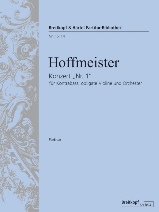 Hoffmeister, Concerto for Double Bass (Henle/Breitkopf)