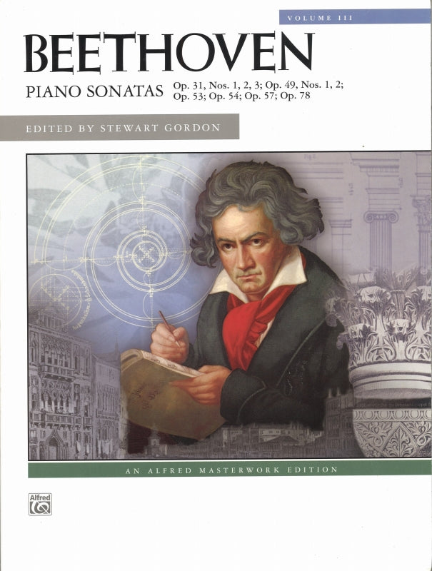 Beethoven, Sonatas 3: No. 16-24 (Gordon) (Alfred)