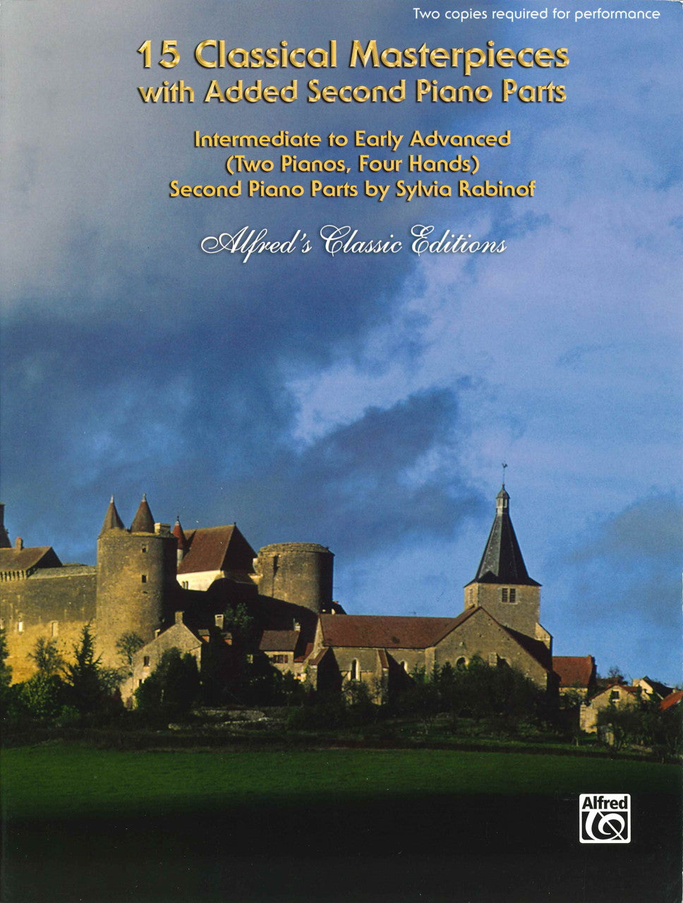 15 Classical Masterpieces with Added 2nd (Alfred)