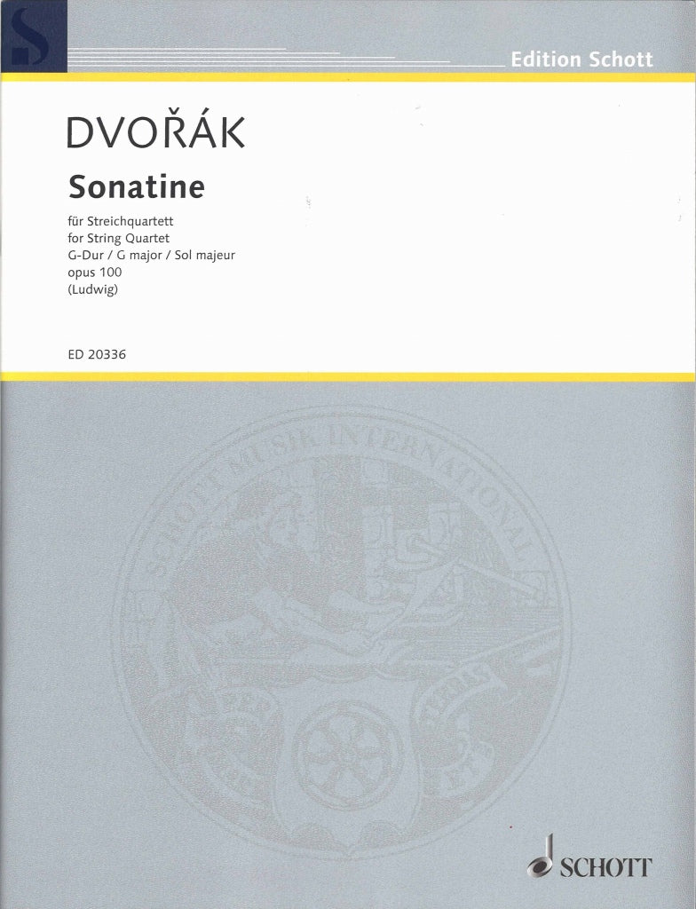 Dvorak, Sonatine in G op. 100 (Qrt) (Schott)