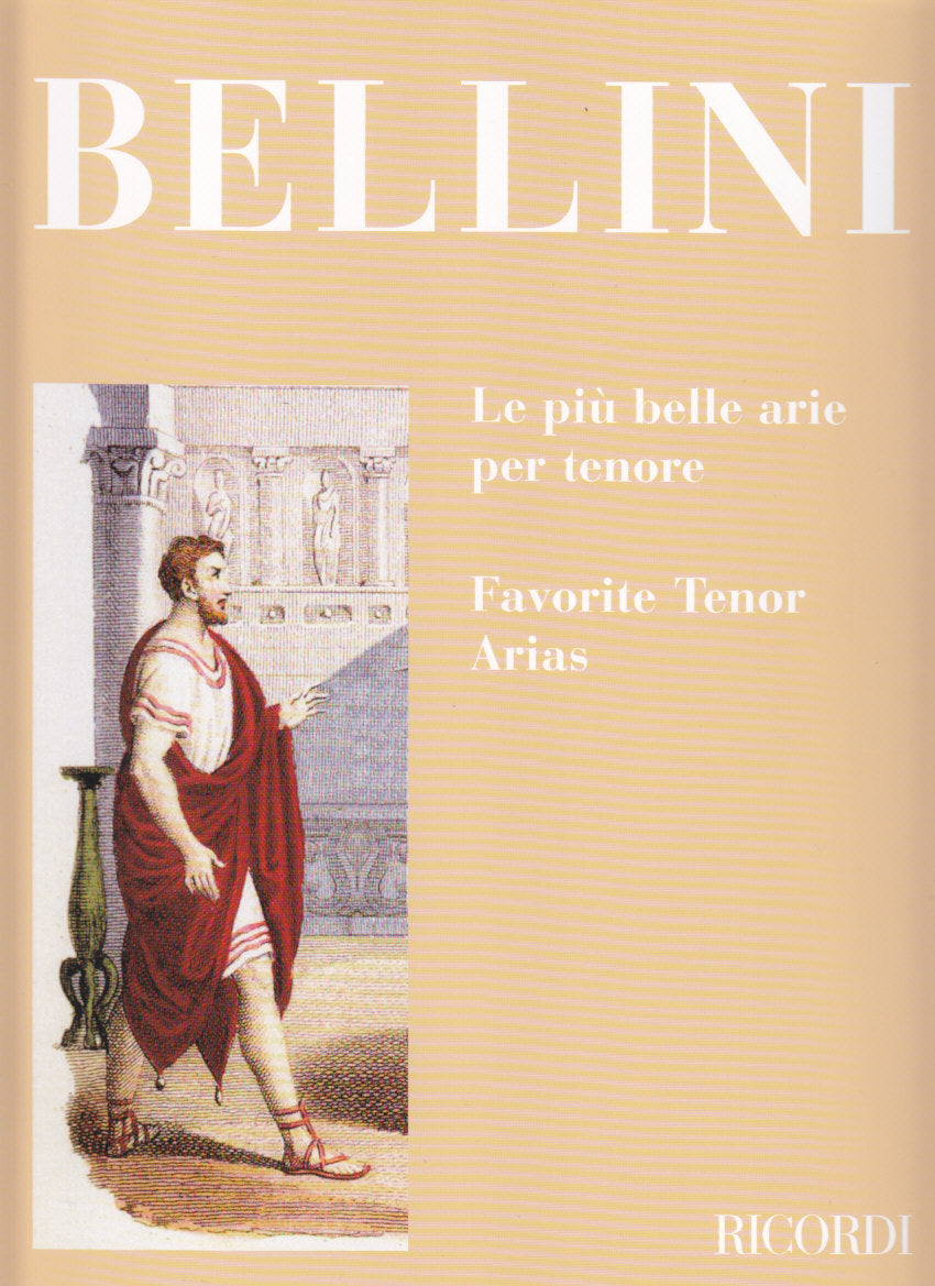 Bellini, Piu belle arie per tenore (Ricordi)