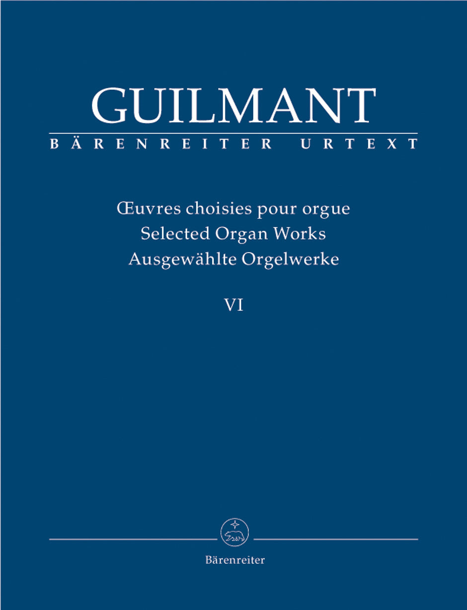 Guilmant, Oeuvres choisies 6 (Barenreiter)