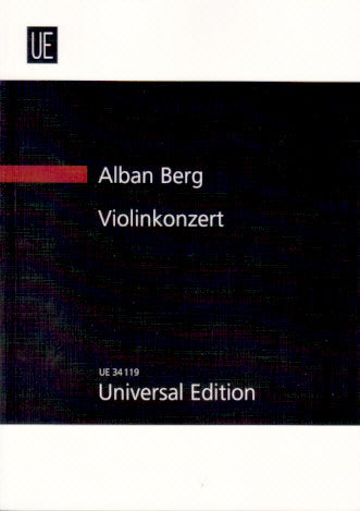 Berg, Concerto for Violin (Universal)
