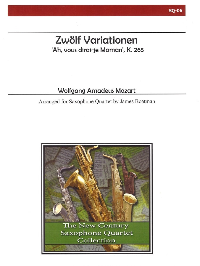 Mozart, Var. Ah, vous dirai-je Maman (Alry Publications)