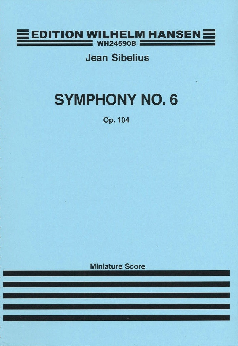 Sibelius, Symphony No. 6, op. 104 (W.Hansen)