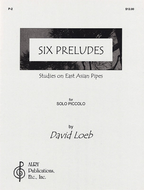 Loeb, Preludes 1: 6 Preludes (Pic Solo) (Alry Publications)