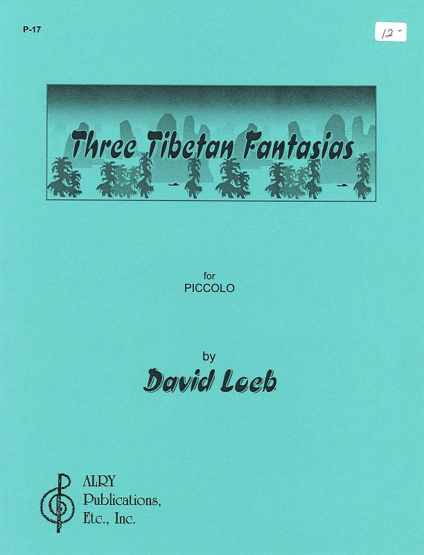 Loeb, 3 Tibetan Fantasias (Pic Solo) (Alry Publications)