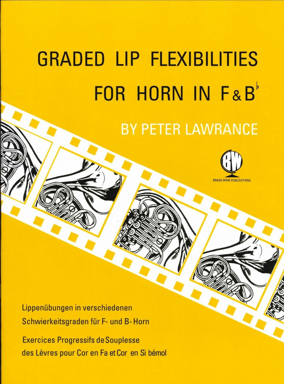 Lawrance, Graded Lip Flexibilities (Brass Wind Publications)