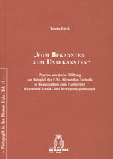 Dick,T., 'Vom Bekannten zum Unbekannten' (Blaue Eule)