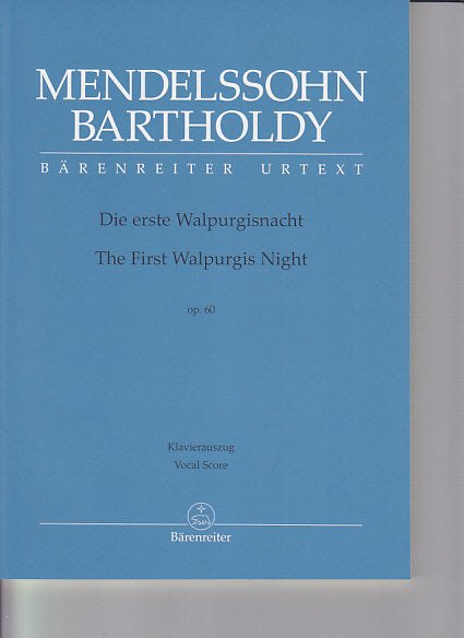 Mendelssohn, Erste Walpurgisnacht op. 60 (Barenreiter)