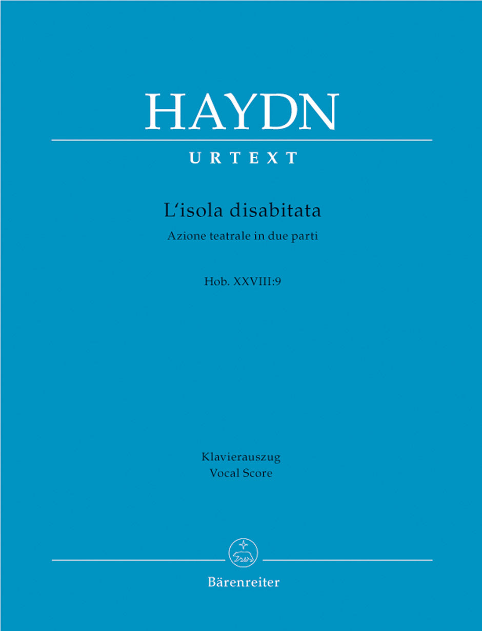 Haydn, Isola disabitata Hob. 28/9 (Barenreiter)