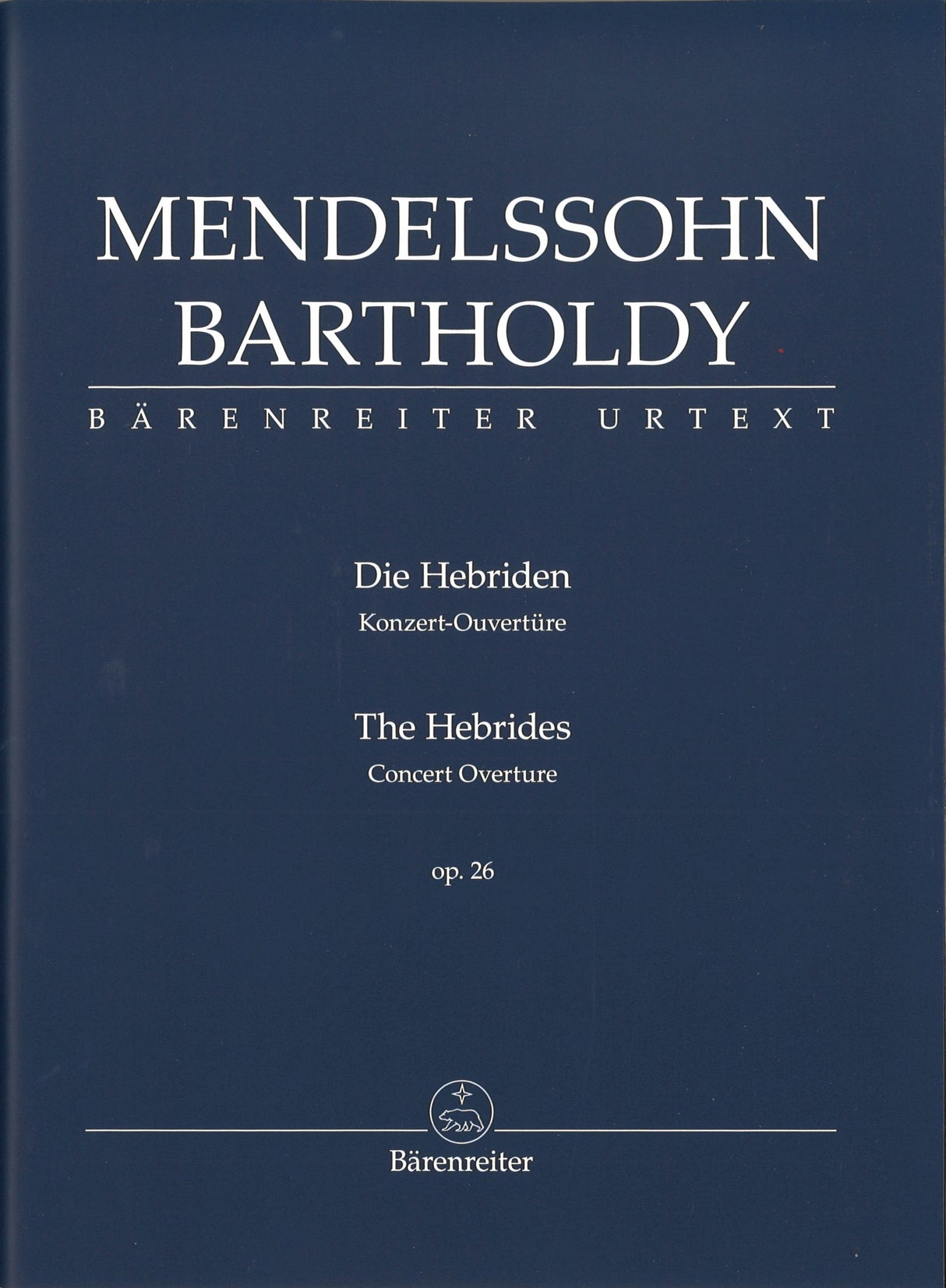 Mendelssohn, Ov. op. 26 Hebriden (Barenreiter)