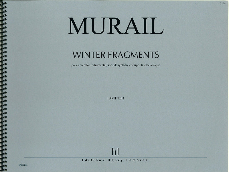 Murail, Winter Fragments (Lemoine)