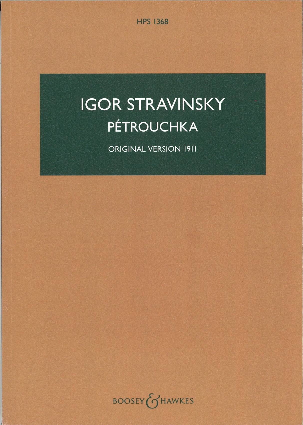 Stravinsky, Petrouchka (1911) (Boosey)