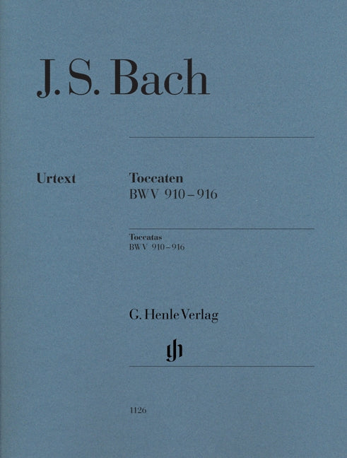 Bach, Toccaten BWV 910-916 (no Fing.) (Henle)