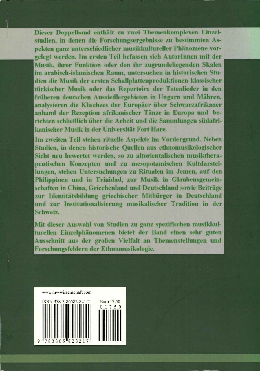 Rezeption & Selbstwahrnehmung von Musik (Monsenstein und Vannerdat)