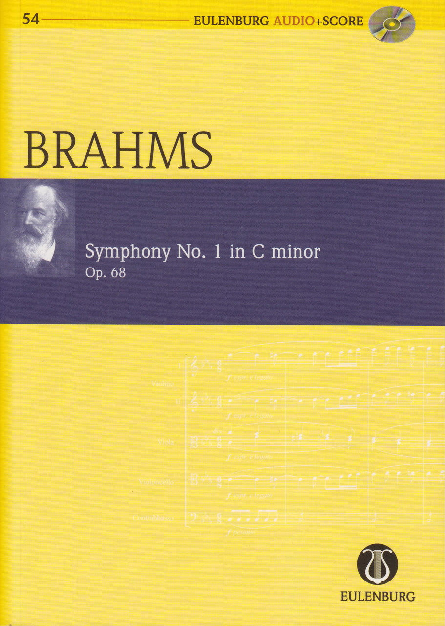 Brahms, Symphony No. 1 (+CD) (Eulenburg)