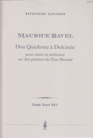 Ravel, Don Quichotte a Dulcinee (Hoflich)
