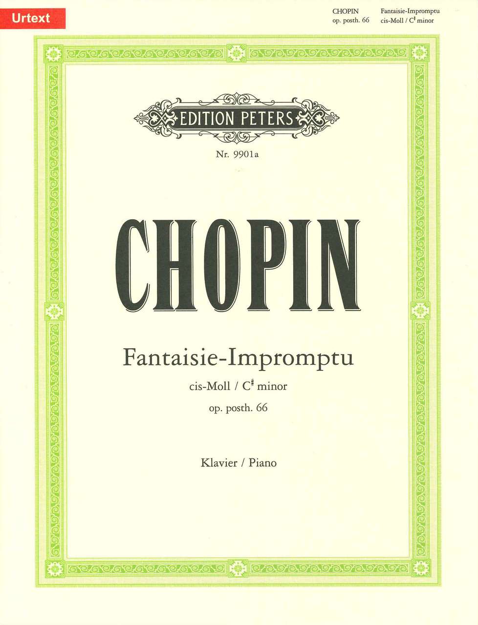 Chopin, Fantaisie-Impromptu (B.-Skoda) (Peters)