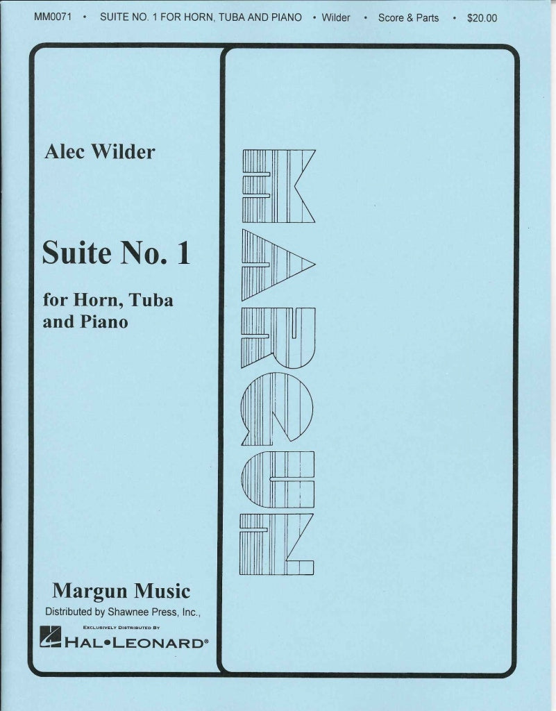 Wilder, Suite No. 1 (Hn,Tba,Pf) (Margun Music)
