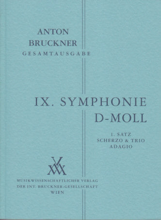 Bruckner, Symphonie Nr. 9 (Cohrs) (Musikwissenschaftlicher Verlag)