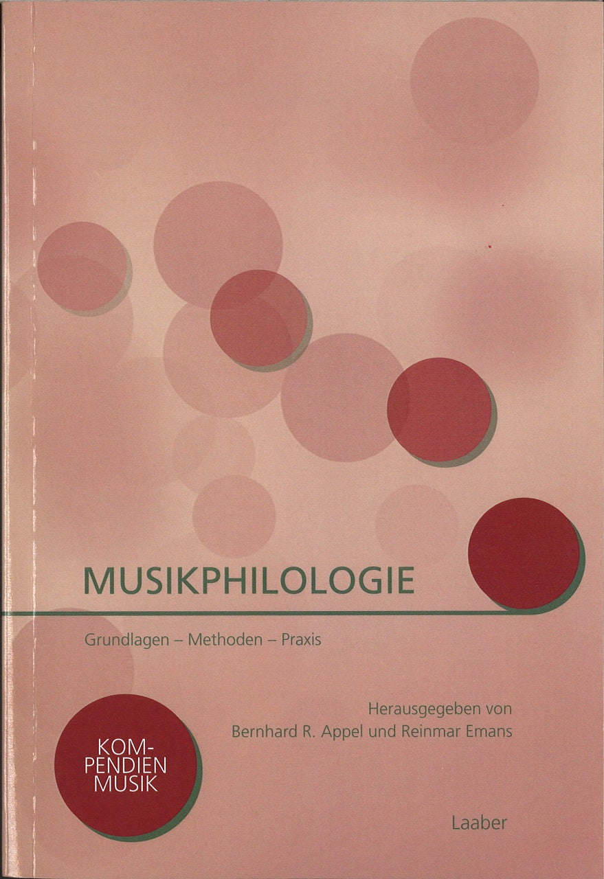 Emans, Musikphilologie (Laaber Verlag)