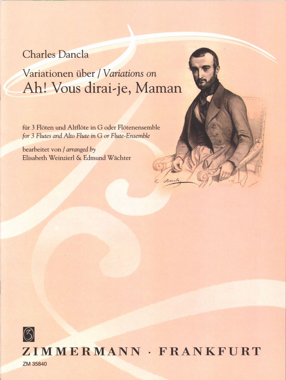 Dancla, Var. Ah! vous dirai-je, Maman (Zimmermann)