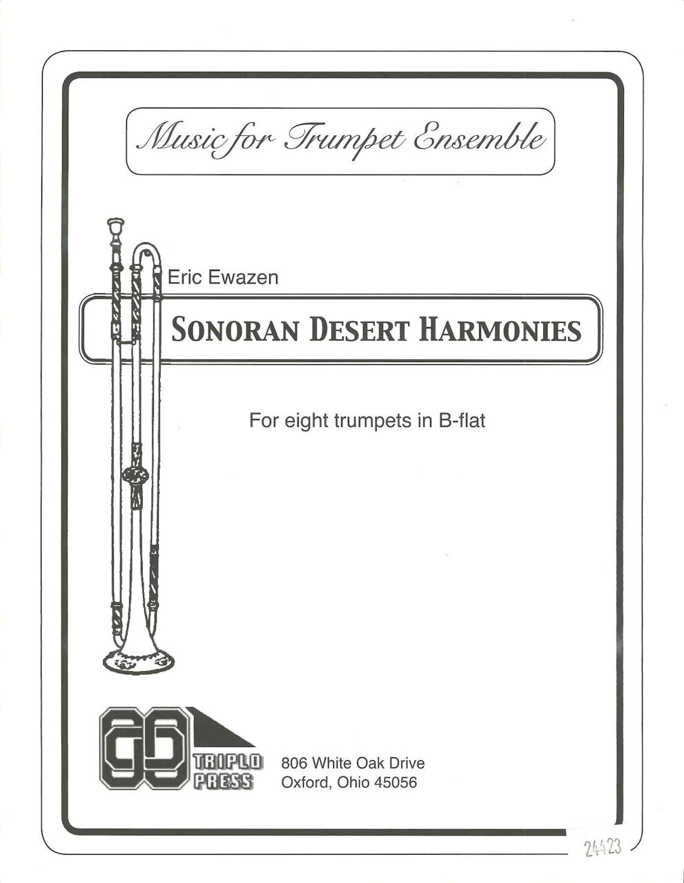 Ewazen, Sonoran Desert Harmonies (Triplo Press)