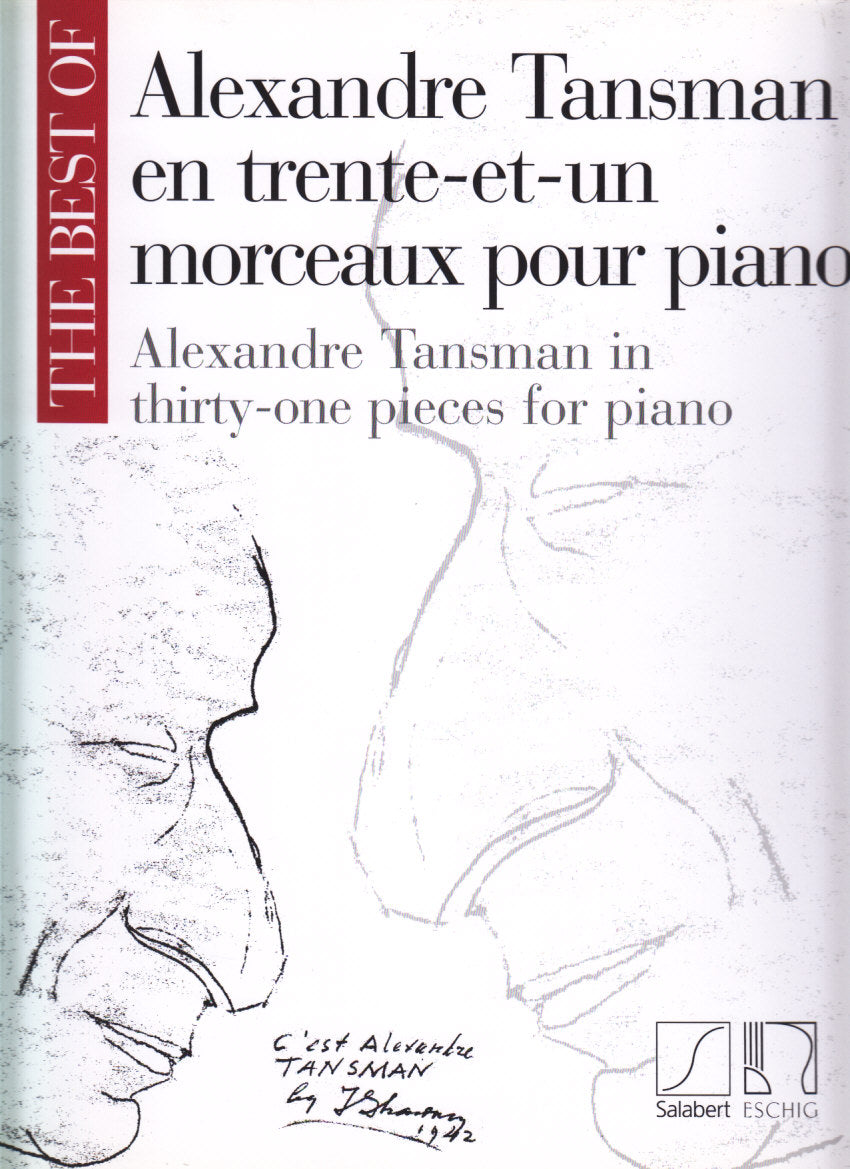 Tansman, Best of Tansman en 31 morceaux (Salabert/Eschig)