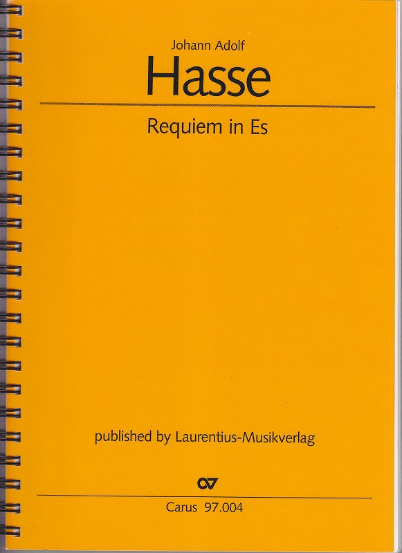 Hasse, Requiem in Es (1763) (Laurentius/Carus)