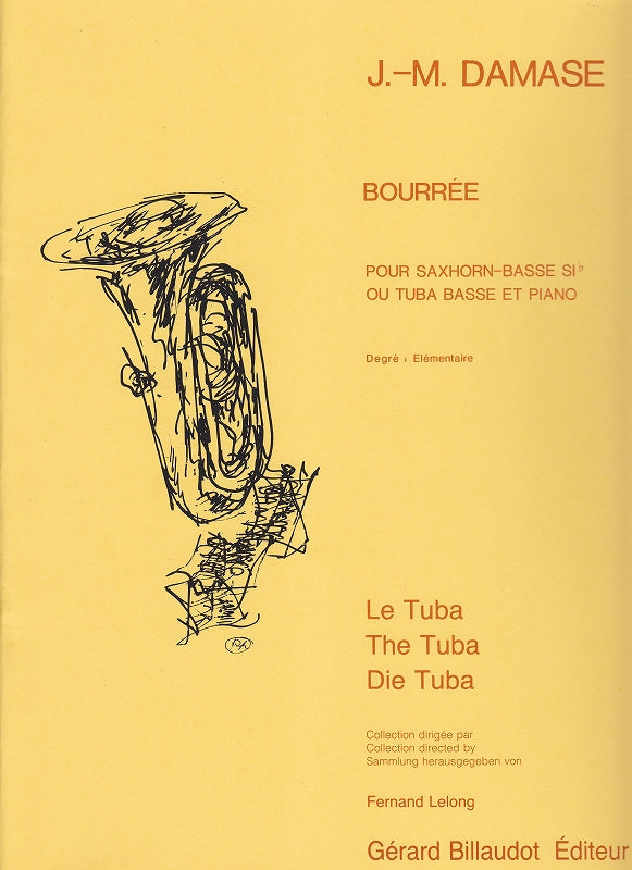 Damase, Bourree (Euph/Tba,Pf) (Billaudot)