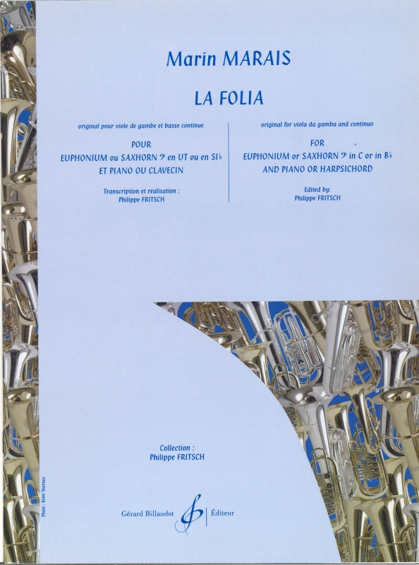 Marais, Folia (Euph,Pf) (Billaudot)