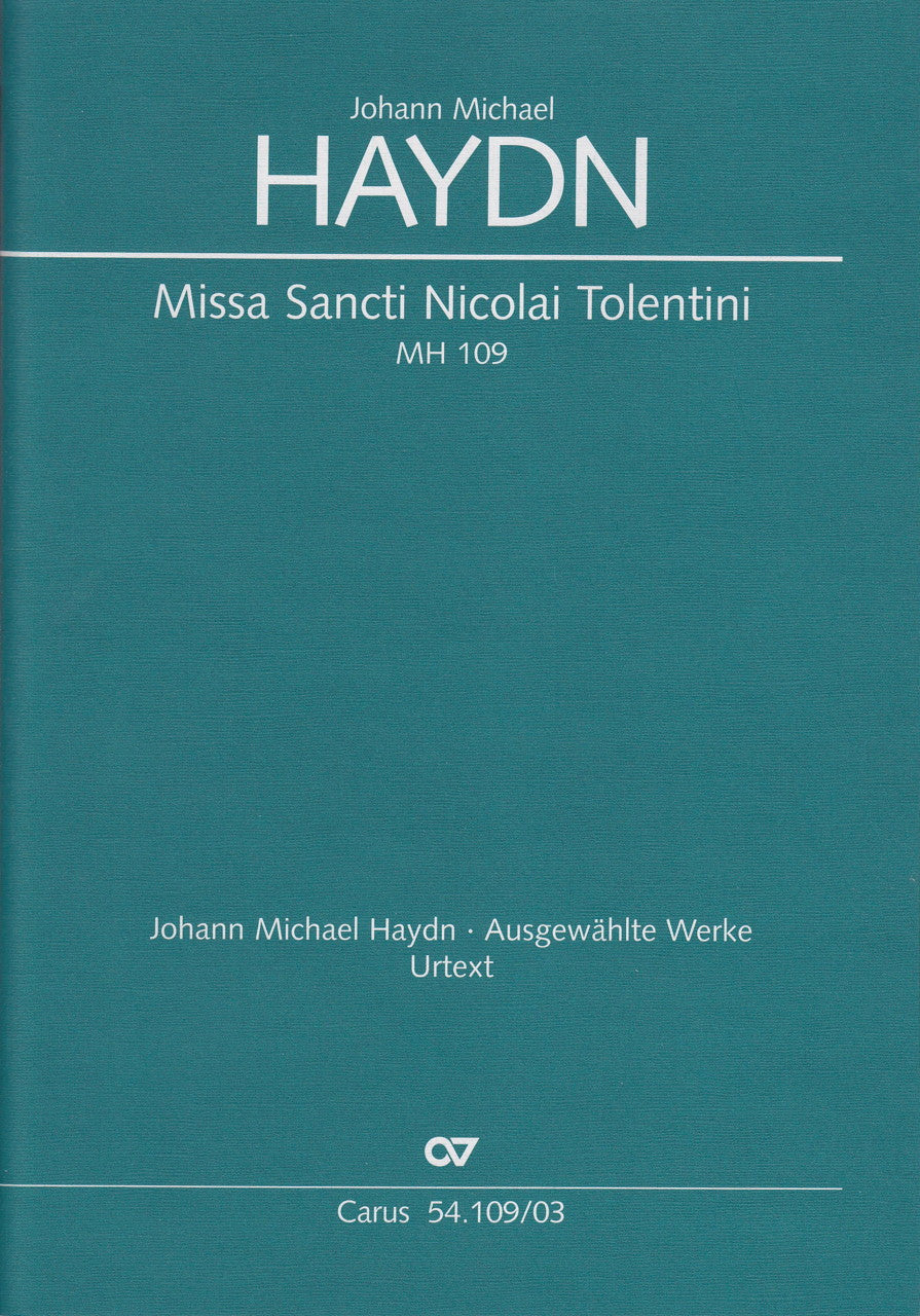 Haydn, Missa Sancti Nicolai Tolentini (Carus)