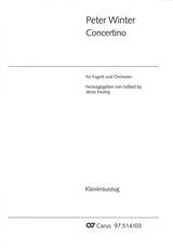 Winter, Concertino in c (Edition Joseph/Carus)