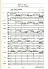 Respighi, Pini di Roma, Poema sinfonico (Eulenburg)