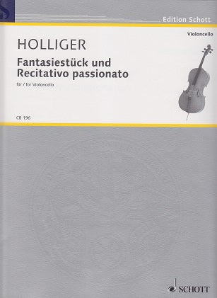 Holliger, Fantasiestuck und Recitativo (Schott)