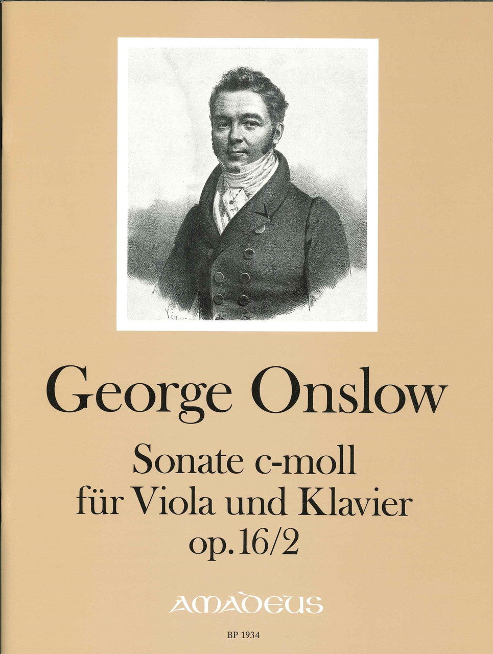 Onslow, Sonata op. 16/2 in c (Amadeus Verlag)
