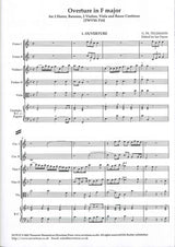 Telemann, Overture in F, TWV 55/F16 (Severinus Press)