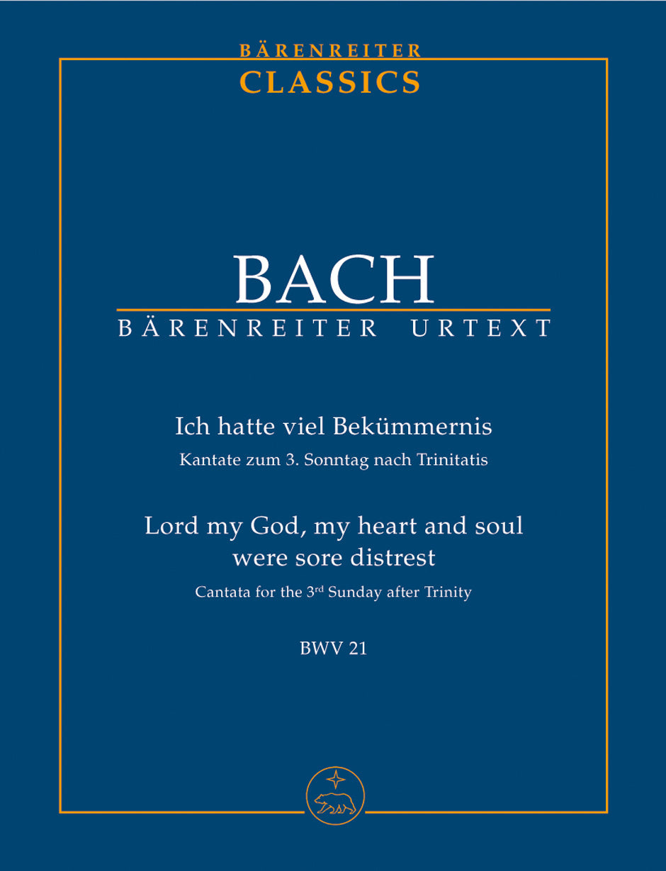 Bach, Cantata No. 21 (Barenreiter)