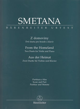 Smetana, Z domoviny = From the Homeland (Barenreiter)