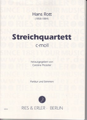 Rott, Streichquartett in c (Score,Parts) (Ries & Erler)